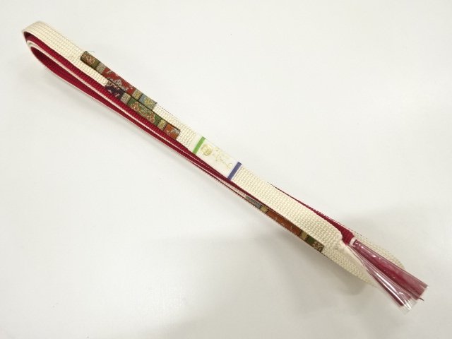未使用品　正絹　手組帯締め